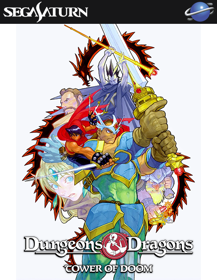 Dungeons & Dragons Collection: Tower of Doom - Fanart - Box - Front