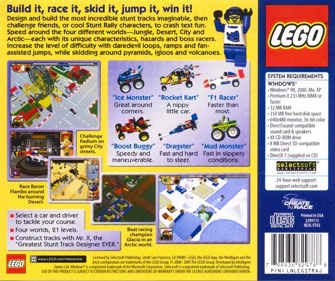 LEGO Stunt Rally - Box - Back