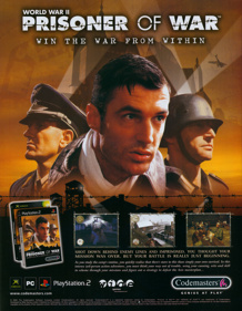 Prisoner of War - Advertisement Flyer - Front