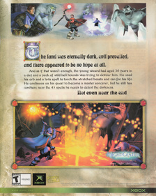 NightCaster: Defeat the Darkness - Advertisement Flyer - Front