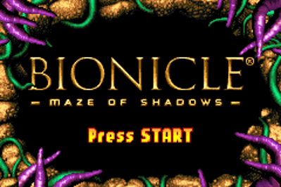 Bionicle: Maze of Shadows - Screenshot - Game Title