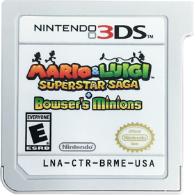 Mario & Luigi: Superstar Saga + Bowser's Minions - Cart - Front Image