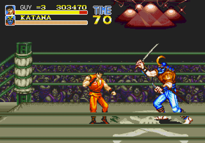 Final Fight CD - Screenshot - Gameplay Image