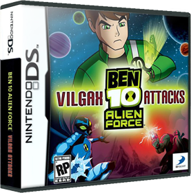 Ben 10: Alien Force: Vilgax Attacks - Box - 3D Image