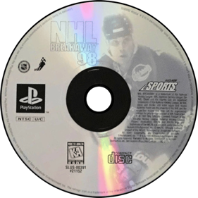 NHL Breakaway 98 - Disc Image