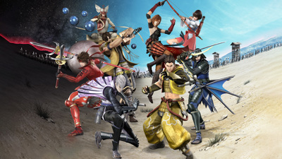 Sengoku Basara: Samurai Heroes - Fanart - Background
