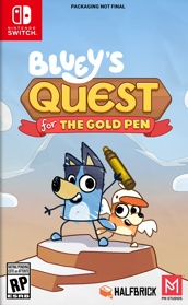 Bluey's Quest for the Gold Pen