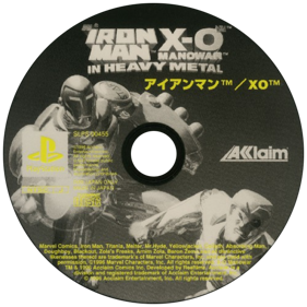 Iron Man / X-O Manowar in Heavy Metal - Disc Image