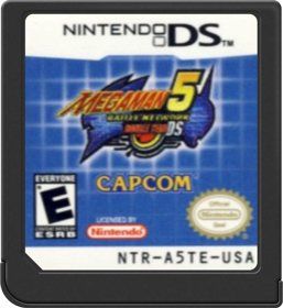 Mega Man Battle Network 5: Double Team DS - Cart - Front Image