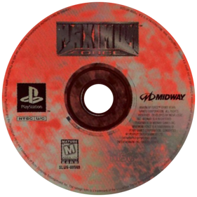 Maximum Force - Disc Image