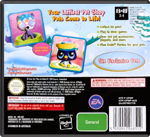 Littlest Pet Shop: Winter - Box - Back - Reconstructed