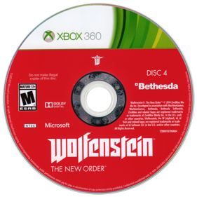 Wolfenstein: The New Order - Disc Image