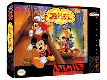 Mickey no Tokyo Disneyland Daibouken - Box - 3D