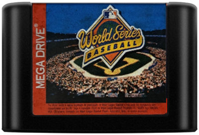World Series Baseball - Cart - Front