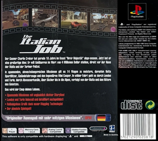 The Italian Job - Box - Back