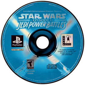 Star Wars: Episode I: Jedi Power Battles - Disc