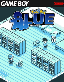 Pokémon Blue Version - Fanart - Box - Front