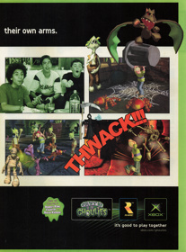 Grabbed by the Ghoulies - Advertisement Flyer - Front