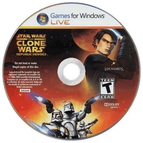Star Wars: The Clone Wars: Republic Heroes - Disc