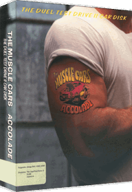 The Duel: Test Drive II Car Disk: The Muscle Cars - Box - 3D