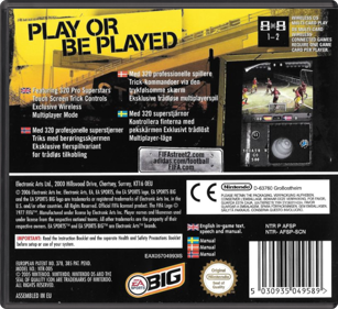 FIFA Street 2 - Box - Back - Reconstructed