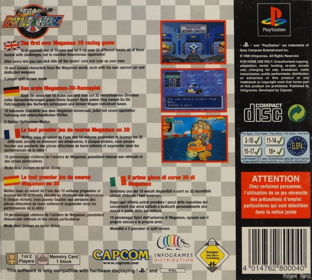 Mega Man Battle & Chase - Box - Back Image
