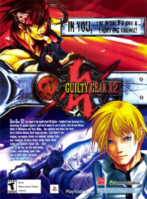 Guilty Gear X2 - Advertisement Flyer - Front