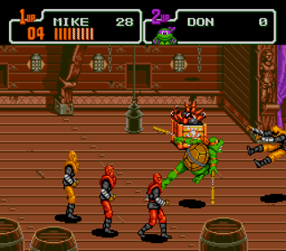 Teenage Mutant Ninja Turtles: The Hyperstone Heist - Screenshot - Gameplay