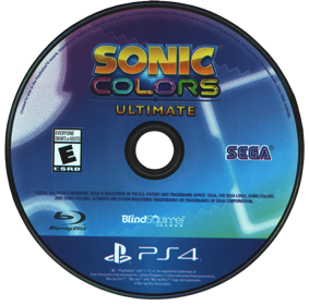 Sonic Colors: Ultimate - Disc Image