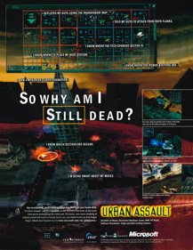 Urban Assault - Advertisement Flyer - Front