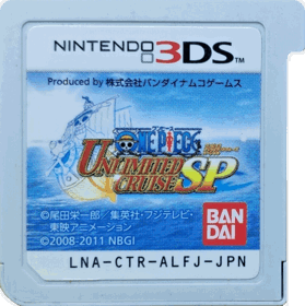 One Piece: Unlimited Cruise SP - Cart - Front