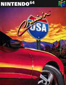 Cruis'n USA - Fanart - Box - Front