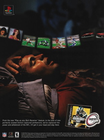 NFL GameDay 2001 - Advertisement Flyer - Front