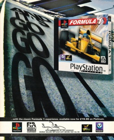 Formula 1 - Advertisement Flyer - Front
