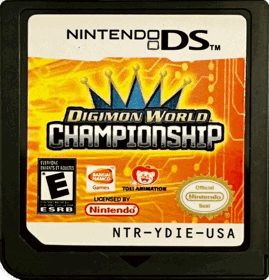 Digimon World Championship - Cart - Front