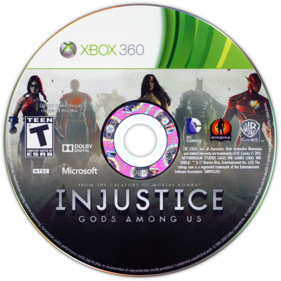 Injustice: Gods Among Us - Disc Image