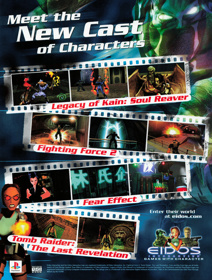 Legacy of Kain: Soul Reaver - Advertisement Flyer - Front