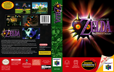 The Legend of Zelda: Majora's Mask - Fanart - Box - Front Image
