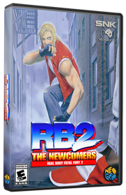 Real Bout Fatal Fury 2: The Newcomers - Box - 3D