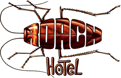 Roach Hotel - Clear Logo