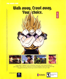 Dragon Ball Z: Budokai - Advertisement Flyer - Front