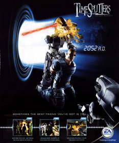 TimeSplitters: Future Perfect - Advertisement Flyer - Front