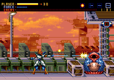 Alien Soldier - Screenshot - Gameplay Image