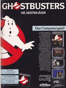 Ghostbusters - Advertisement Flyer - Front