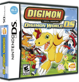 Digimon World DS - Box - 3D Image