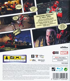 Deadpool - Box - Back