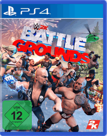 WWE 2K Battlegrounds - Box - Front - Reconstructed
