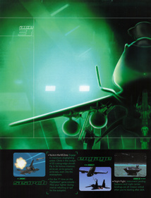 Ace Combat 3: Electrosphere - Advertisement Flyer - Front
