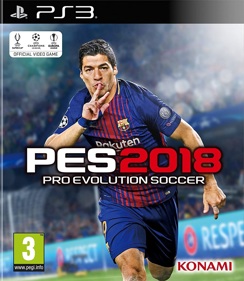 PES 2018: Pro Evolution Soccer - Box - Front