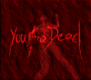 Resident Evil - Screenshot - Game Over